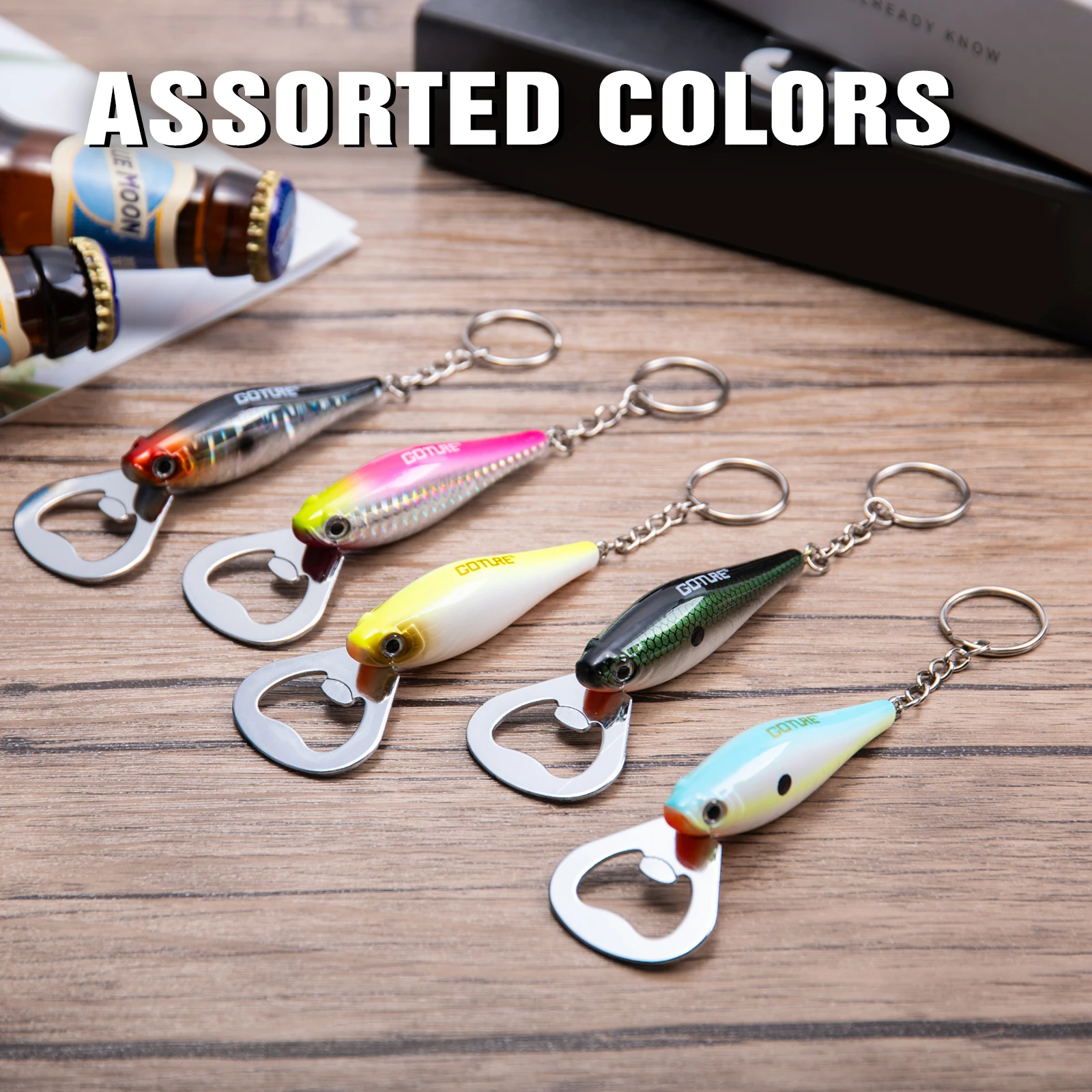 Kitchen Gadgets That Make Life Easier - Goture 1pcs Fishing Lure Bottle Opener