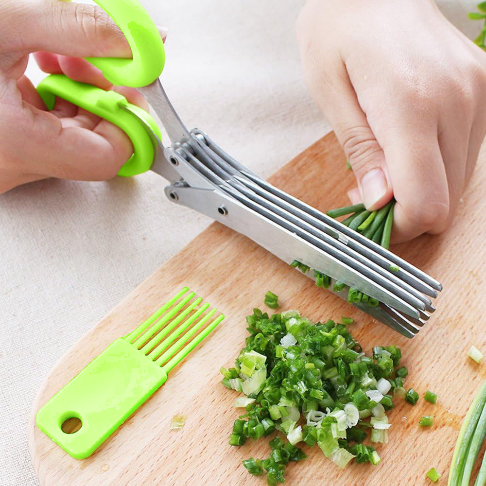 Kitchen Gadgets For Arthritic Hands - 1 Piece Multi-functional Stainless Steel 3/5