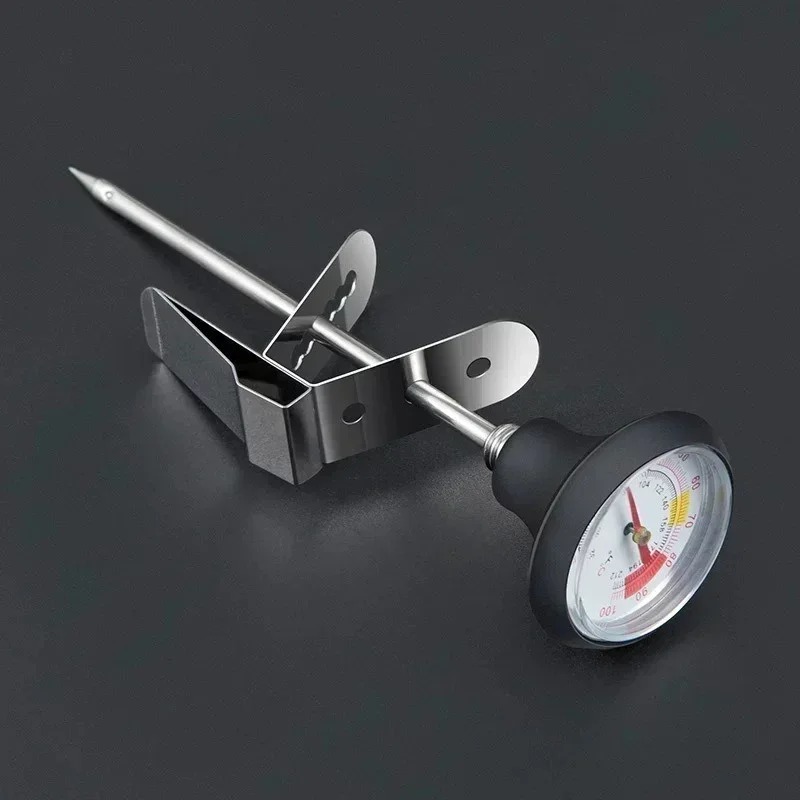 Instant Read Thermometer - Instant Read Stainless Steel Probe Coffee