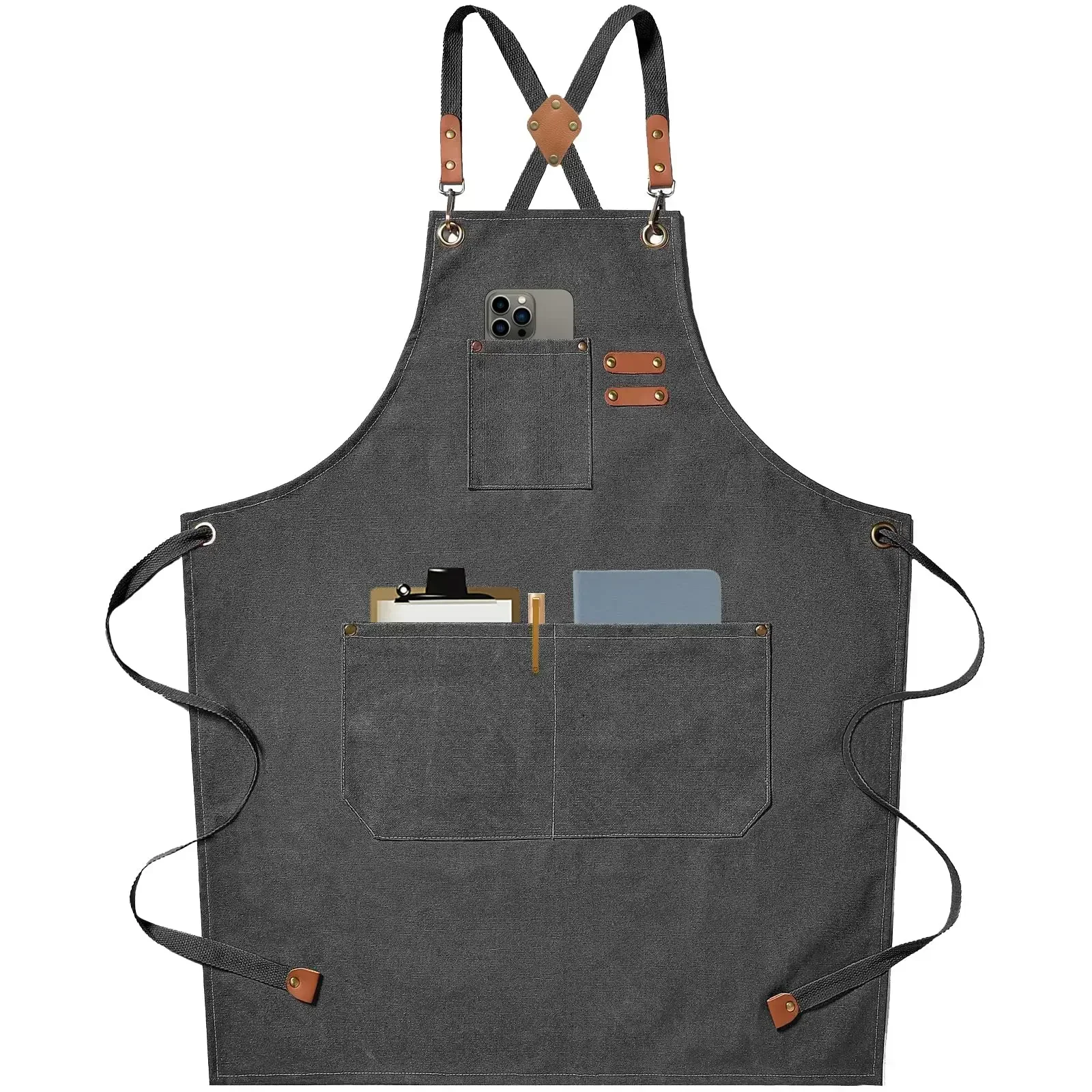 Kitchen Gadgets Trending - New Fashion Canvas Kitchen Aprons For