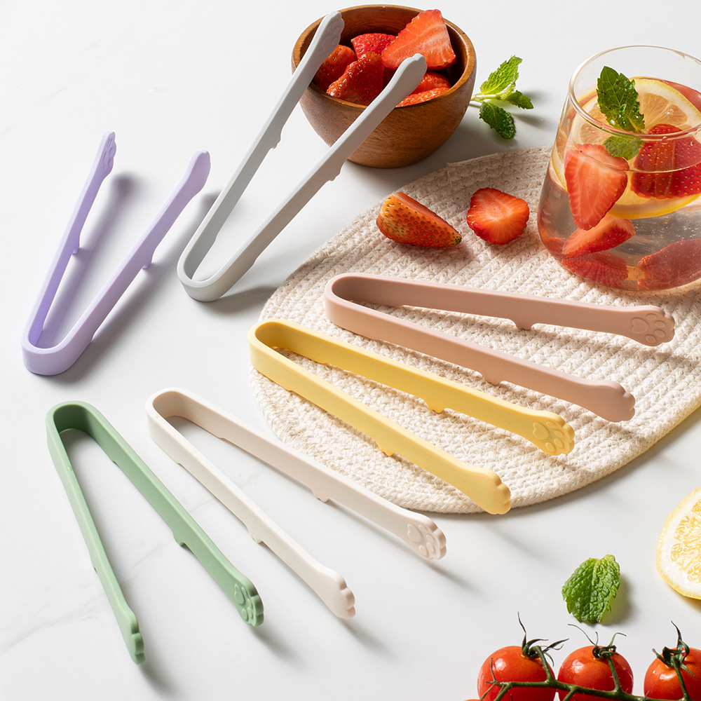 Kitchen Gadgets That Make Life Easier - Cute Cat Paw Silicone Food Tongs
