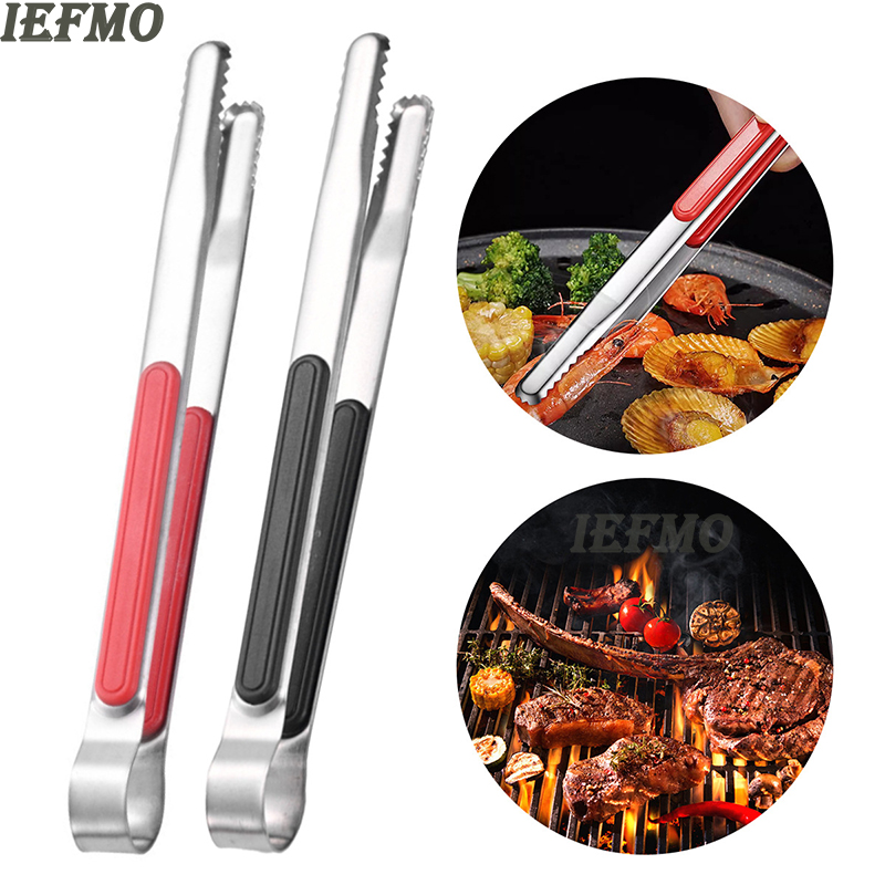 Kitchen Gadgets For Arthritic Hands - Stainless Steel BBQ Grill Tongs Food