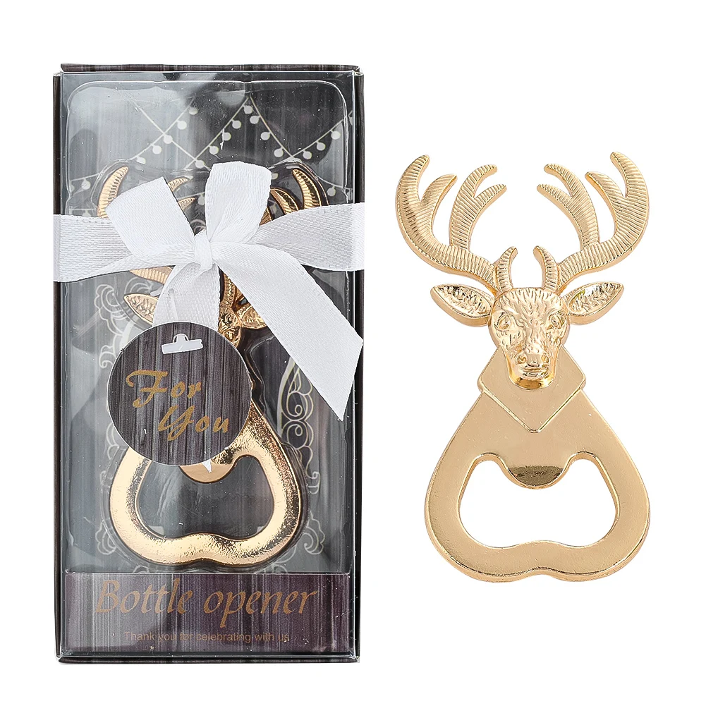 Kitchen Gadgets Novelty - Reindeer Bottle Opener Corkscrew Deer Head