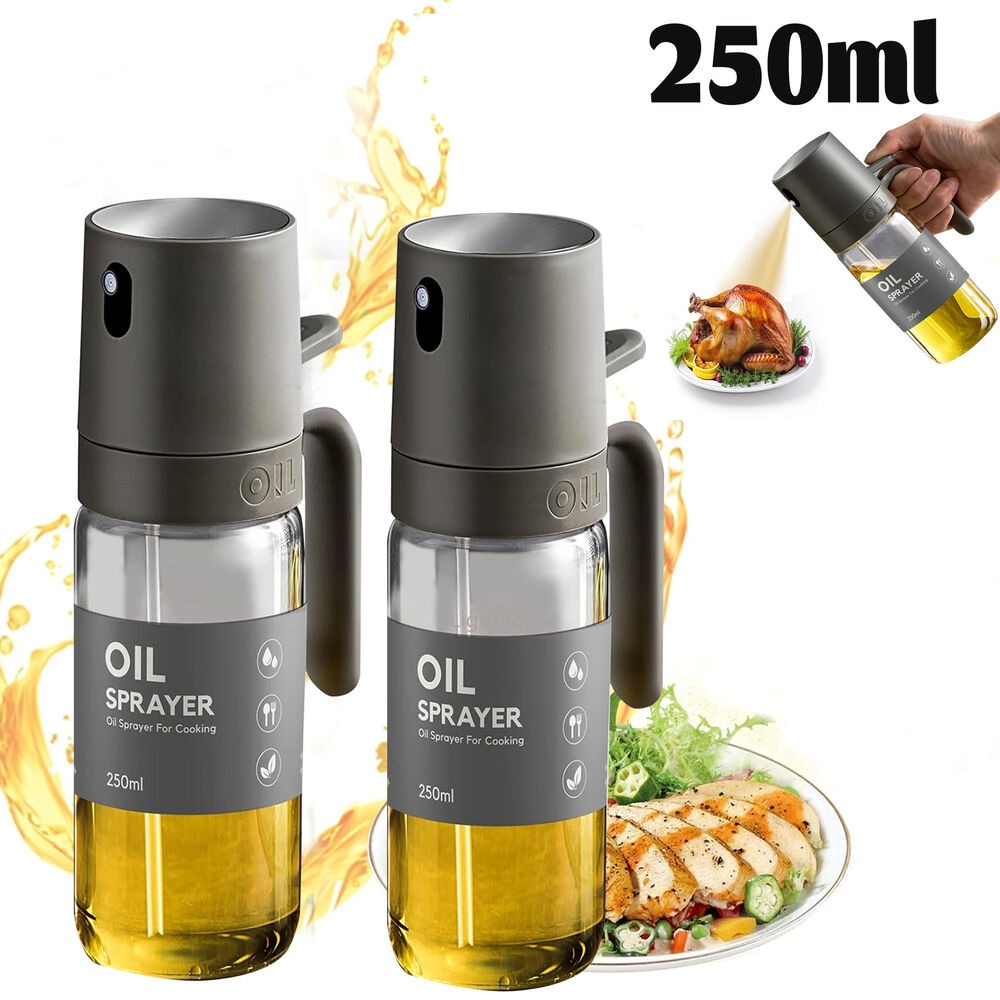 Kitchen Gadgets Air Fryer - 250ML Oil Sprayer, High Borosilicate Glass