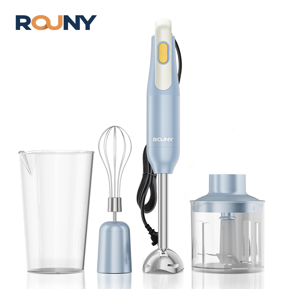 Immersion Blender Stick - 4-in-1 Handheld Stick Blender Set, Immersion
