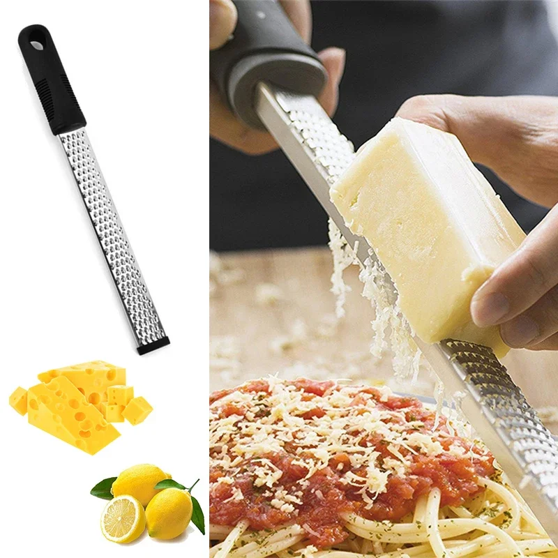 Kitchen Gadgets Vegetable Chopper - Stainless Steel Cheese Grater Slicer Lemon