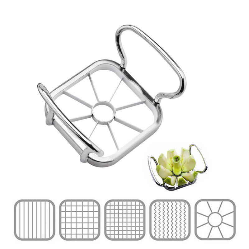Apple Corer Slicer - LMETJMA 5 in 1 Apple Cutter
