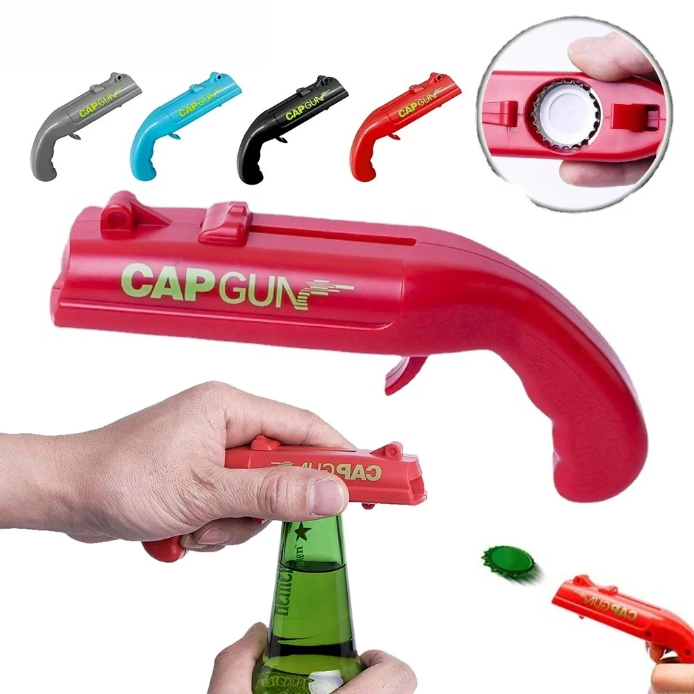 Fun Cap Gun Bottle Opener with - Kitchen Gadgets Novelty 评论和价格