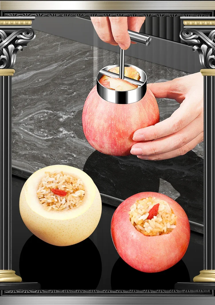 Fruit Core Digger Apple Pear C - Apple Corer Slicer 评论和价格