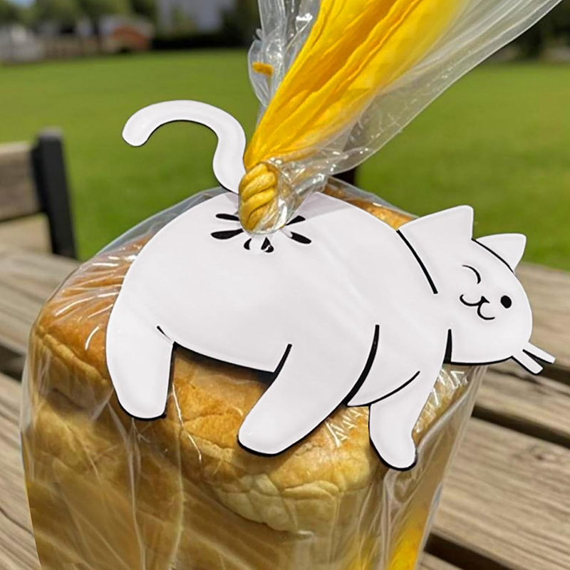 Funny Cat Butt Bread Clip 3D P - Kitchen Gadgets Novelty 评论和价格