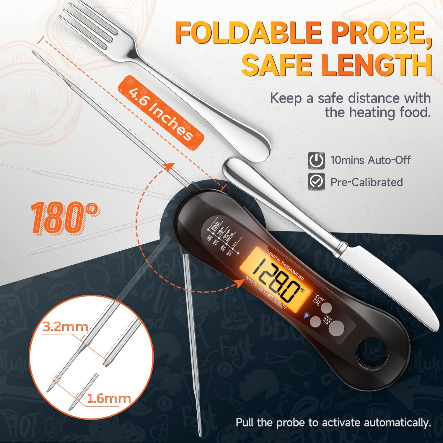 Digital Meat Thermometer Water - Kitchen Gadgets For Arthritic Hands 评论和价格