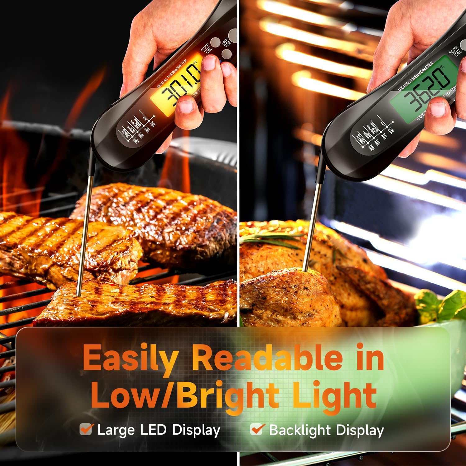 Digital Meat Thermometer Water - Kitchen Gadgets For Arthritic Hands 评论和价格