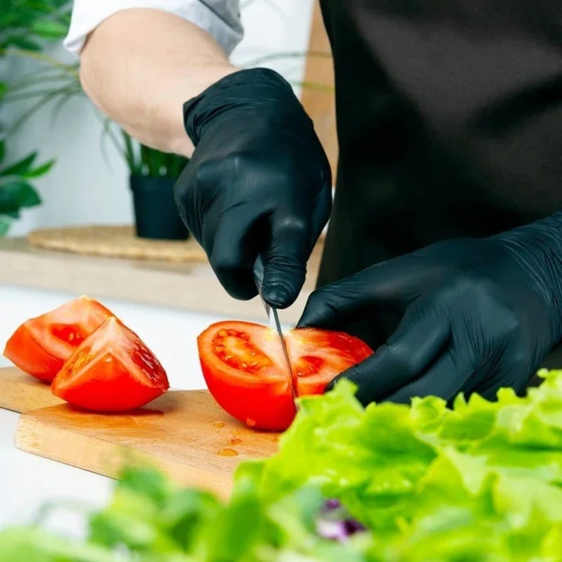 2/100PCS Disposable Black Glov - Kitchen Gadgets Novelty 评论和价格
