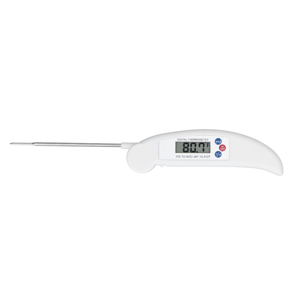 ABS Stainless Steel Digital Fo - Instant Read Thermometer 评论和价格