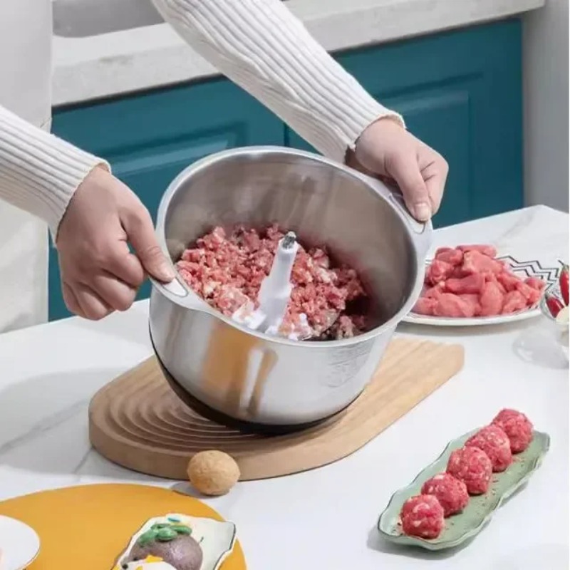 Hot Sale 5L Stainless Steel El - Kitchen Gadgets Vegetable Chopper 评论和价格