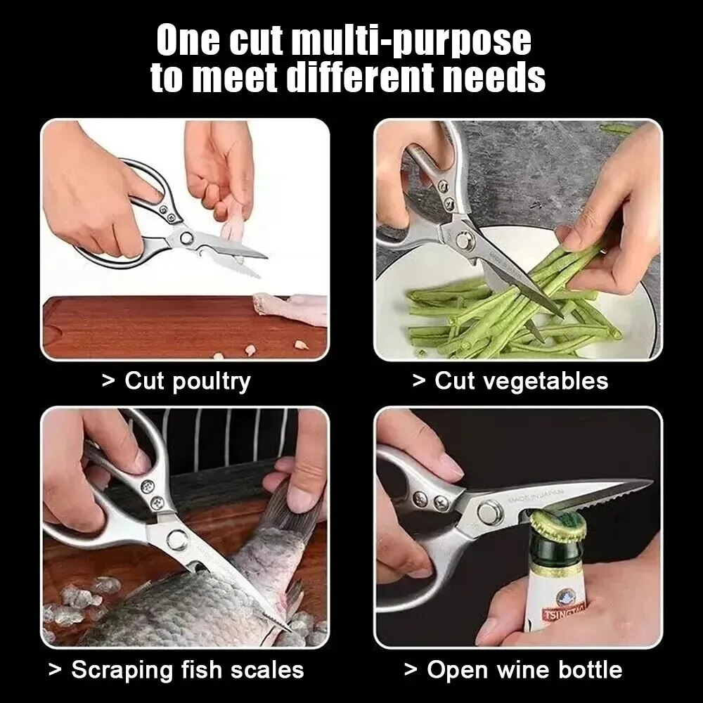 Stainless Steel Kitchen Scisso - Kitchen Gadgets Wholesale 评论和价格