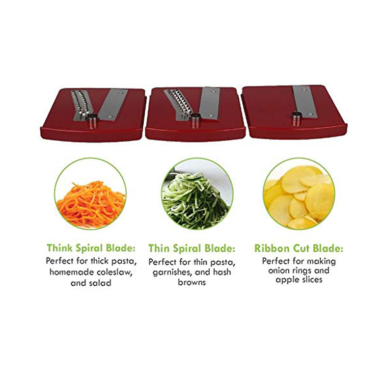 Hot sale Vegetable Spiral Thre - Spiralizer Vegetable Noodle 评论和价格
