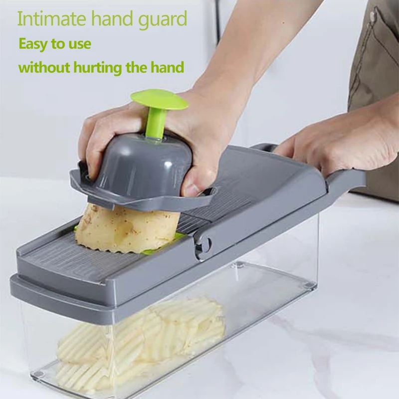 16 in 1 Multifunctional Vegeta - Kitchen Gadgets Vegetable Chopper 评论和价格