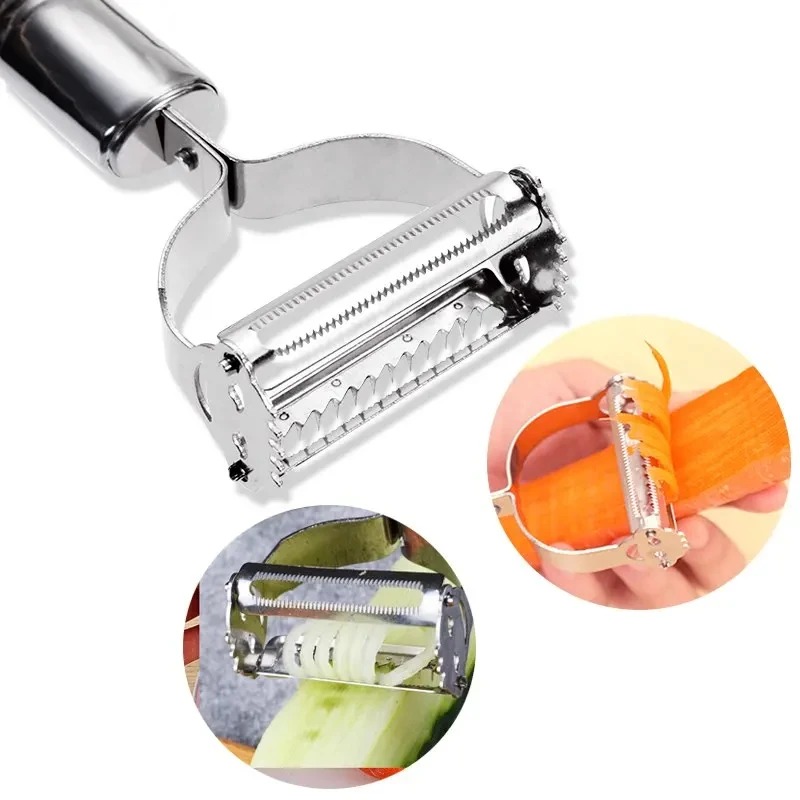 Stainless Steel Julienne Peele - Spiralizer Vegetable Noodle 评论和价格