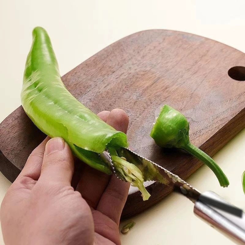 3pcs Stainless Steel Jalapeno  - Apple Corer Slicer 评论和价格