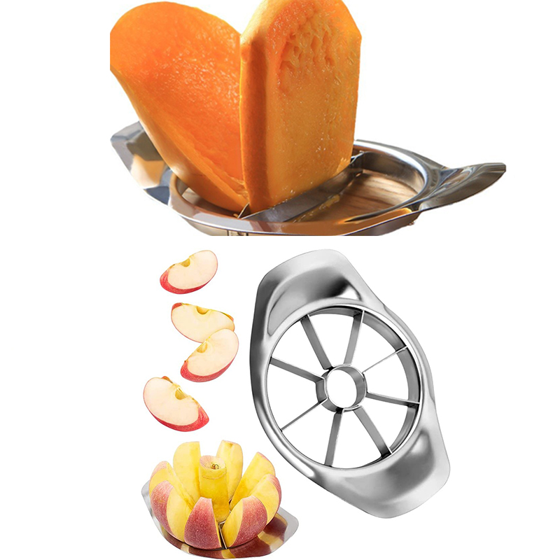 Stainless Steel Mango Cutter A - Apple Corer Slicer 评论和价格