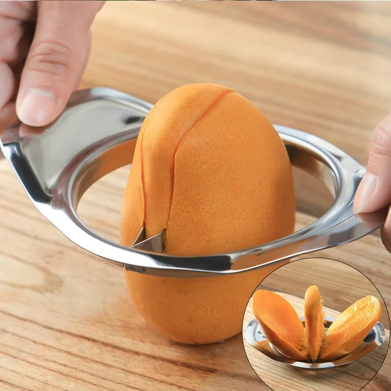 Stainless Steel Mango Cutter A - Apple Corer Slicer 评论和价格