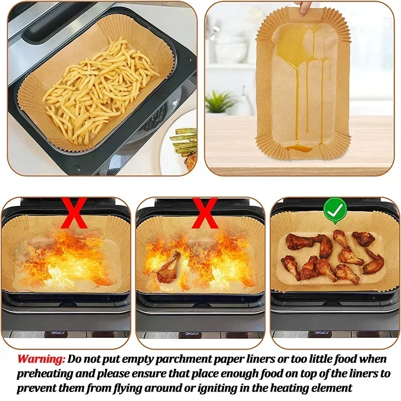 Disposable Air Fryer Paper Non - Kitchen Gadgets Air Fryer 评论和价格