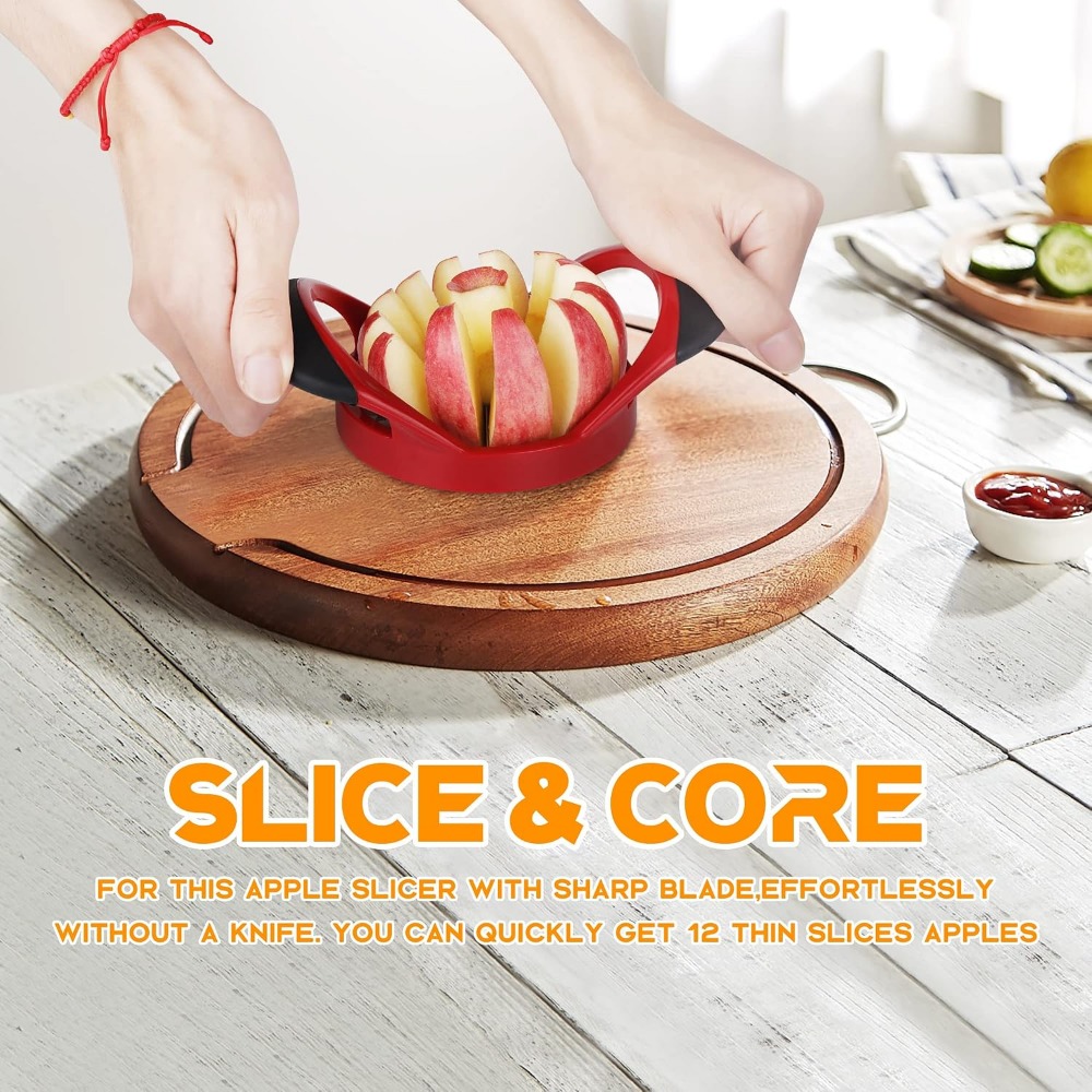 4.72 Inch Apple Slicer and Cor - Apple Corer Slicer 评论和价格
