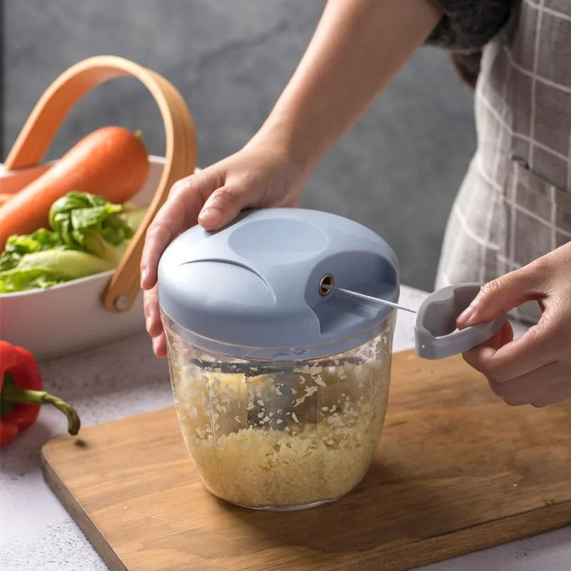 500/900ML Hand Chopper Manual  - Spiralizer Vegetable Noodle 评论和价格