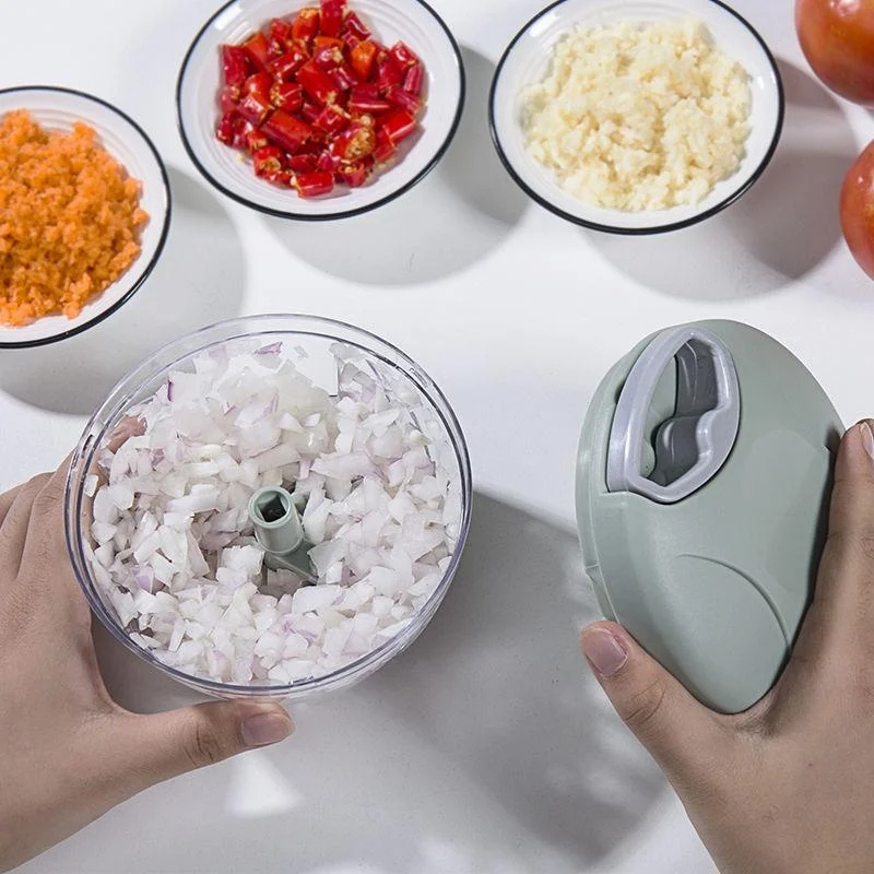 500/900ML Hand Chopper Manual  - Spiralizer Vegetable Noodle 评论和价格