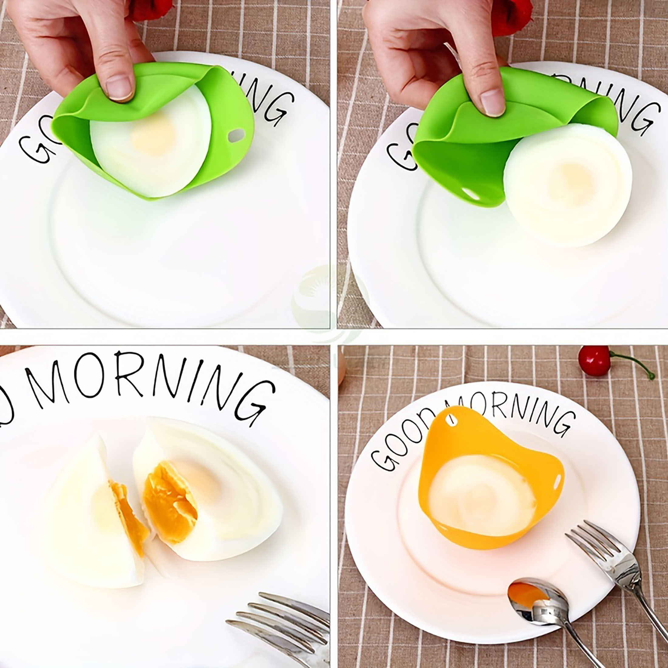 Silicone Egg Poacher Cups Egg  - Kitchen Gadgets Air Fryer 评论和价格