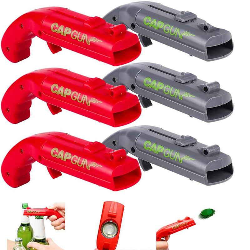 Cap Gun Beer Bottle Opener, Fu - Kitchen Gadgets Novelty 评论和价格