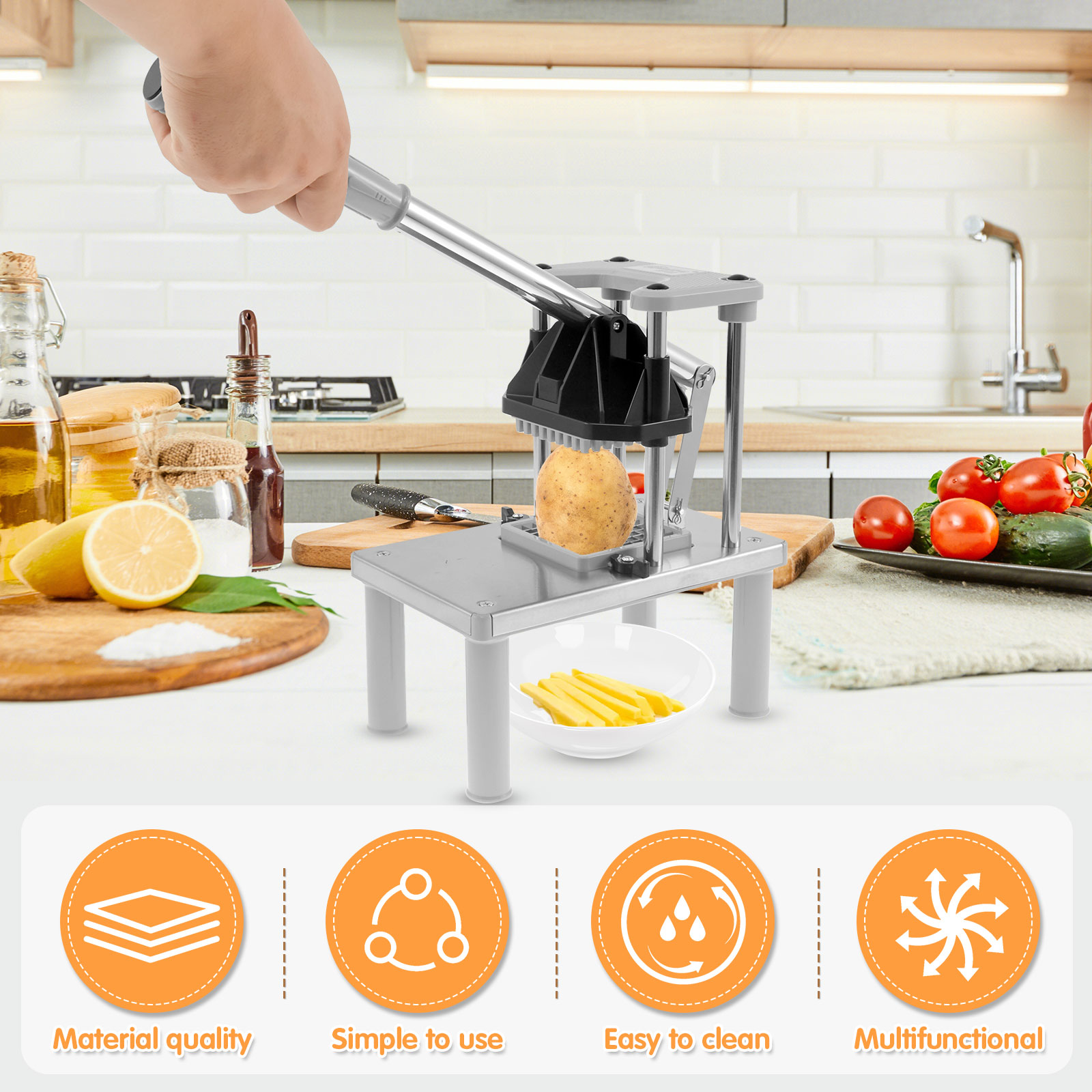 Commercial Vegetable Fruit Cho - Kitchen Gadgets Vegetable Chopper 评论和价格