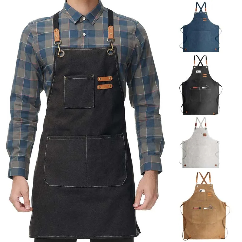 Household Canvas Apron Oil-pro - Kitchen Gadgets Trending 评论和价格