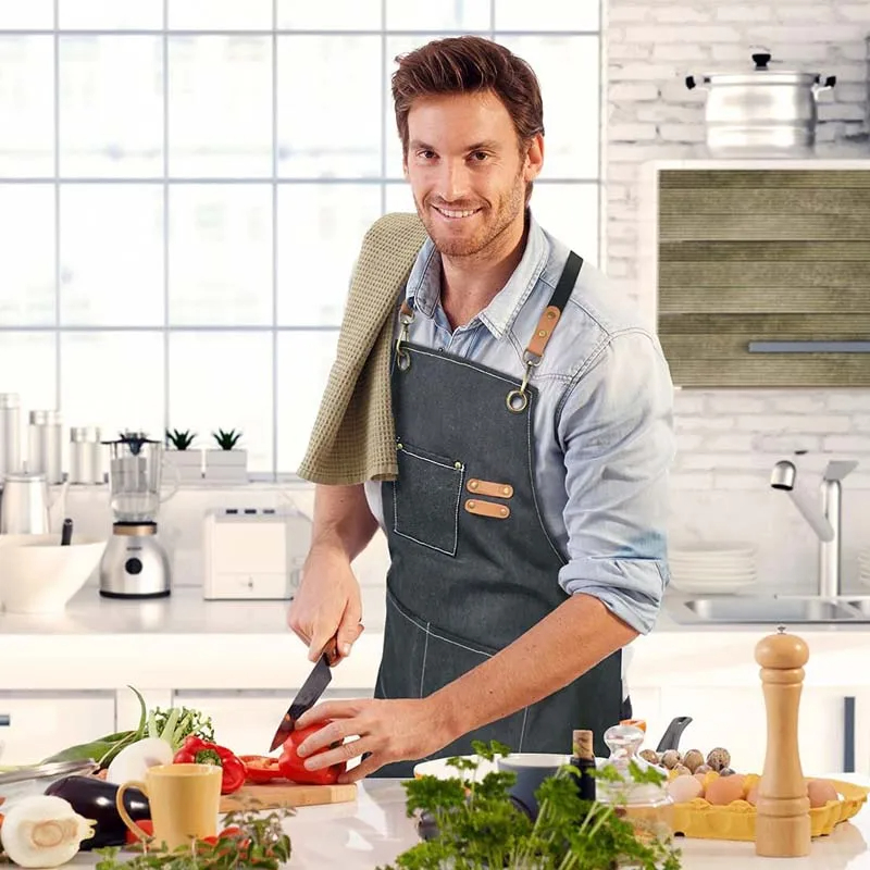 Household Canvas Apron Oil-pro - Kitchen Gadgets Trending 评论和价格