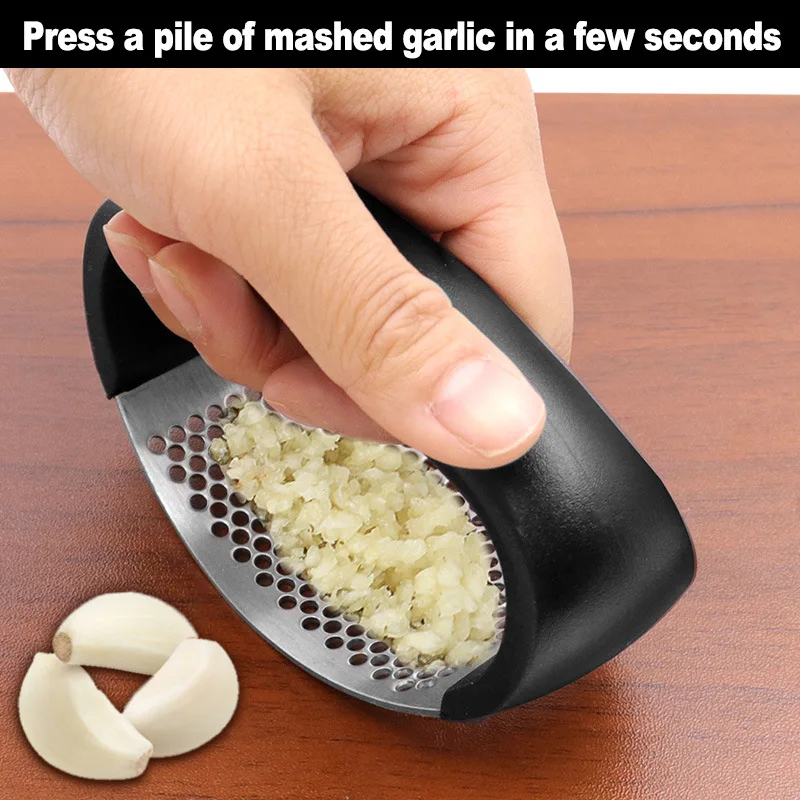 1-6Pcs Stainless Steel Garlic  - Kitchen Gadgets Vegetable Chopper 评论和价格