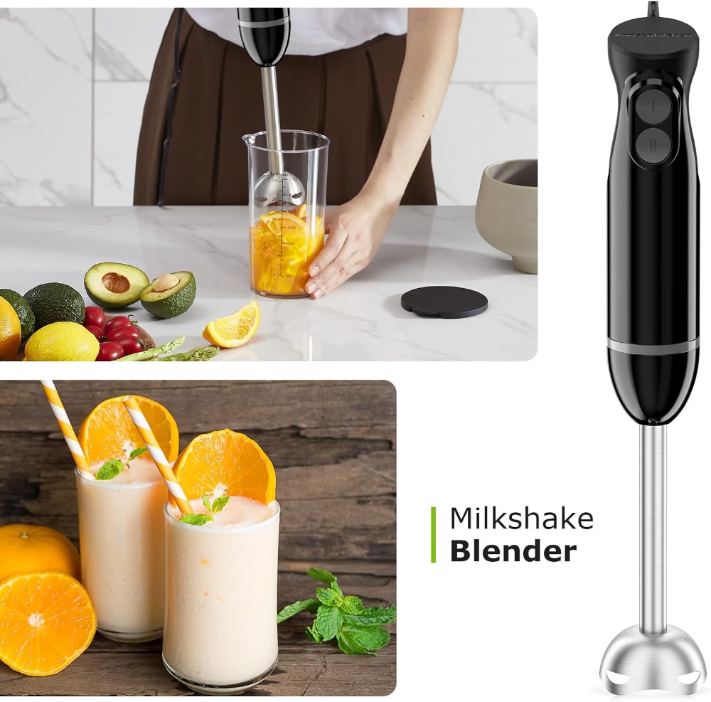 3-in-1 Immersion Blender Handh - Immersion Blender Stick 评论和价格