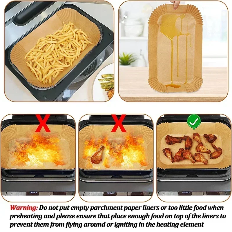 Disposable Air Fryer Paper Non - Kitchen Gadgets Air Fryer 评论和价格
