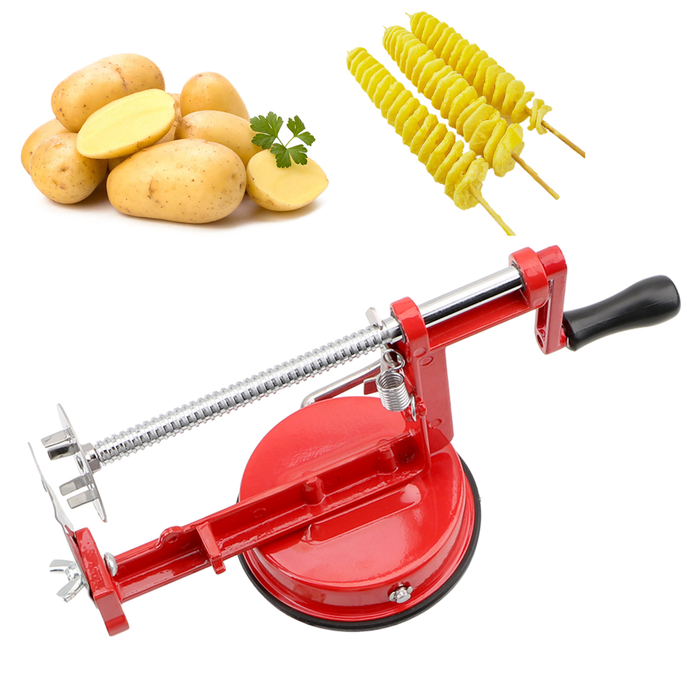 Manual Spiral French Fry Cutte - Apple Corer Slicer 评论和价格