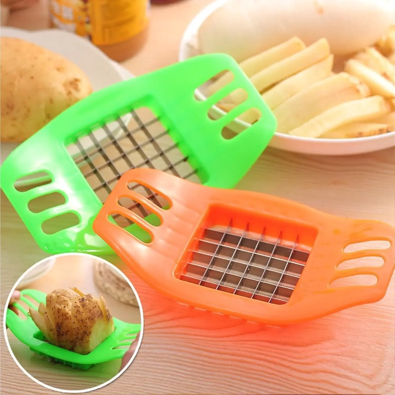 French Fries Maker Potato Cutt - Kitchen Gadgets Vegetable Chopper 评论和价格