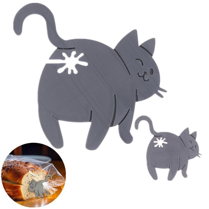3D Printed Funny Cat Bread Cli - Kitchen Gadgets Novelty 评论和价格