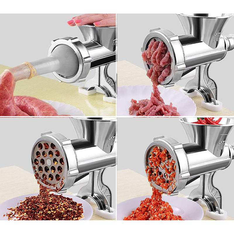 Manual Meat Grinder Sausage Me - Kitchen Gadgets Vegetable Chopper 评论和价格