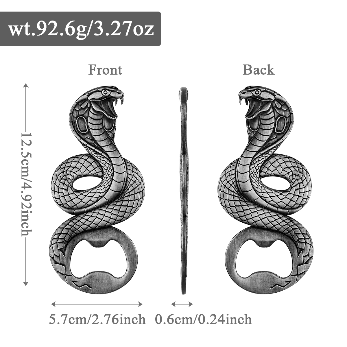 Vintage Cobra Snake Bottle Ope - Kitchen Gadgets Novelty 评论和价格