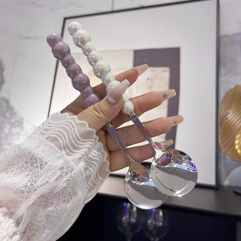 Pearl Handle Spoon Stainless S - Kitchen Gadgets That Make Life Easier 评论和价格