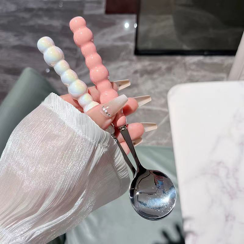 Pearl Handle Spoon Stainless S - Kitchen Gadgets That Make Life Easier 评论和价格