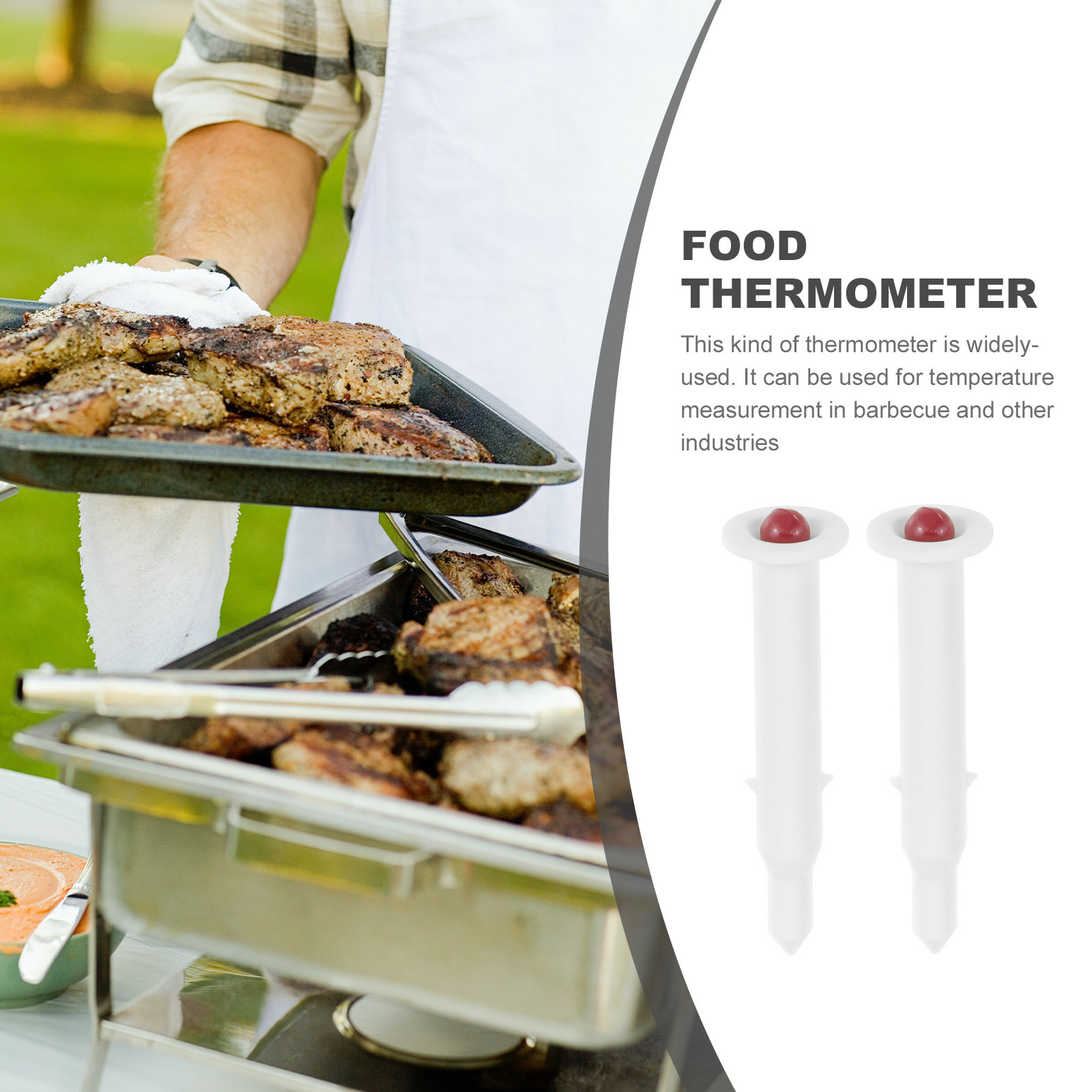 2Pcs Bbq Temperature Gauge Ins - Instant Read Thermometer 评论和价格
