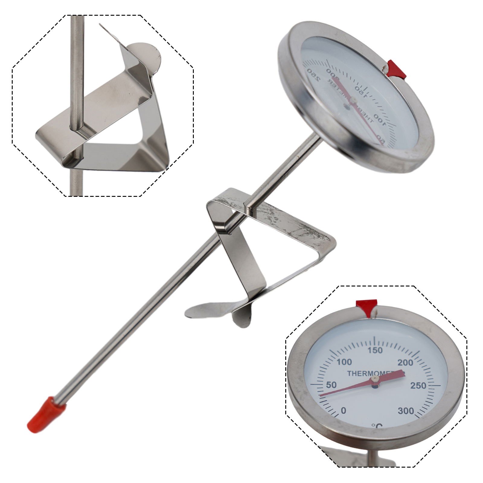 Stainless Steel Probe Thermome - Kitchen Gadgets For Arthritic Hands 评论和价格