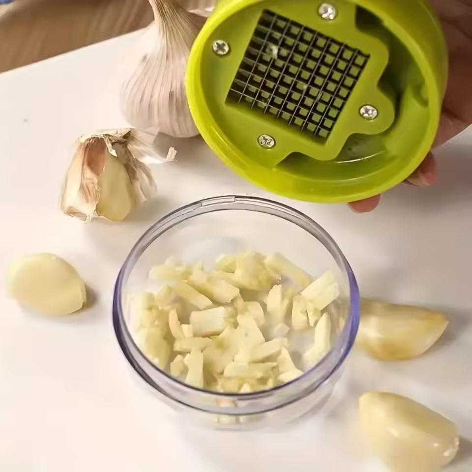 Garlic Press Chopper Manual Ga - Kitchen Gadgets Vegetable Chopper 评论和价格