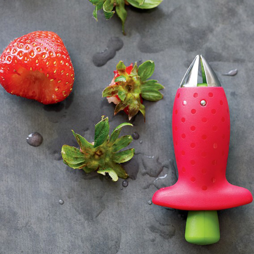 Strawberry Huller Pineapple Cu - Kitchen Gadgets Novelty 评论和价格