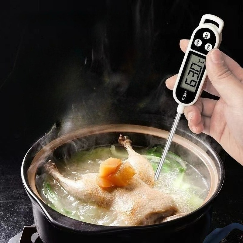 1Pc Food Thermometer, Kitchen  - Instant Read Thermometer 评论和价格